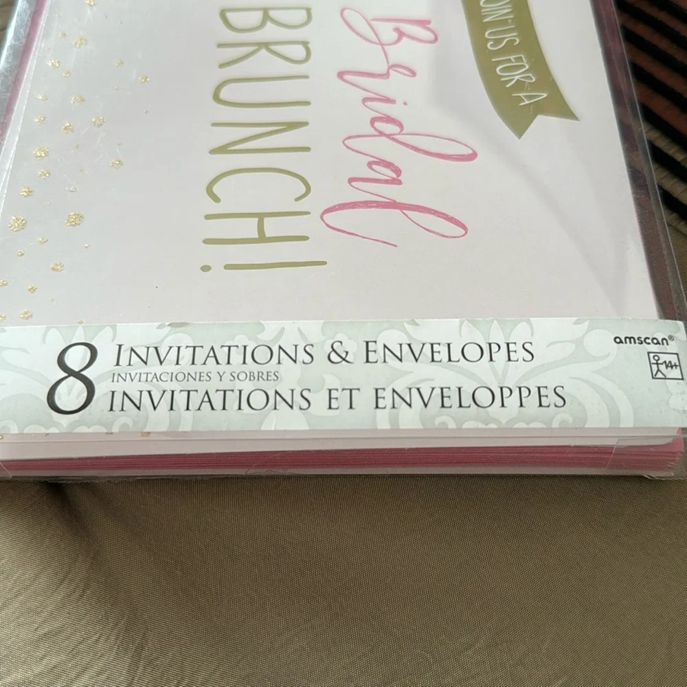 Invitations& Envelopes, NEW, Bridal Brunch!